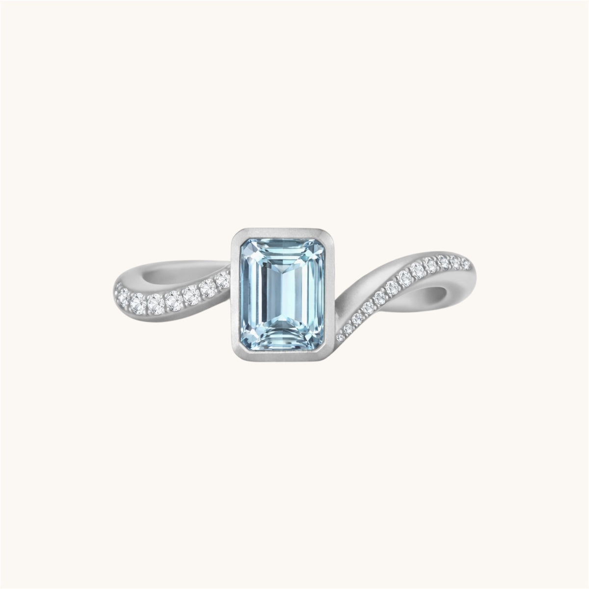 Vela Aquamarine Ring